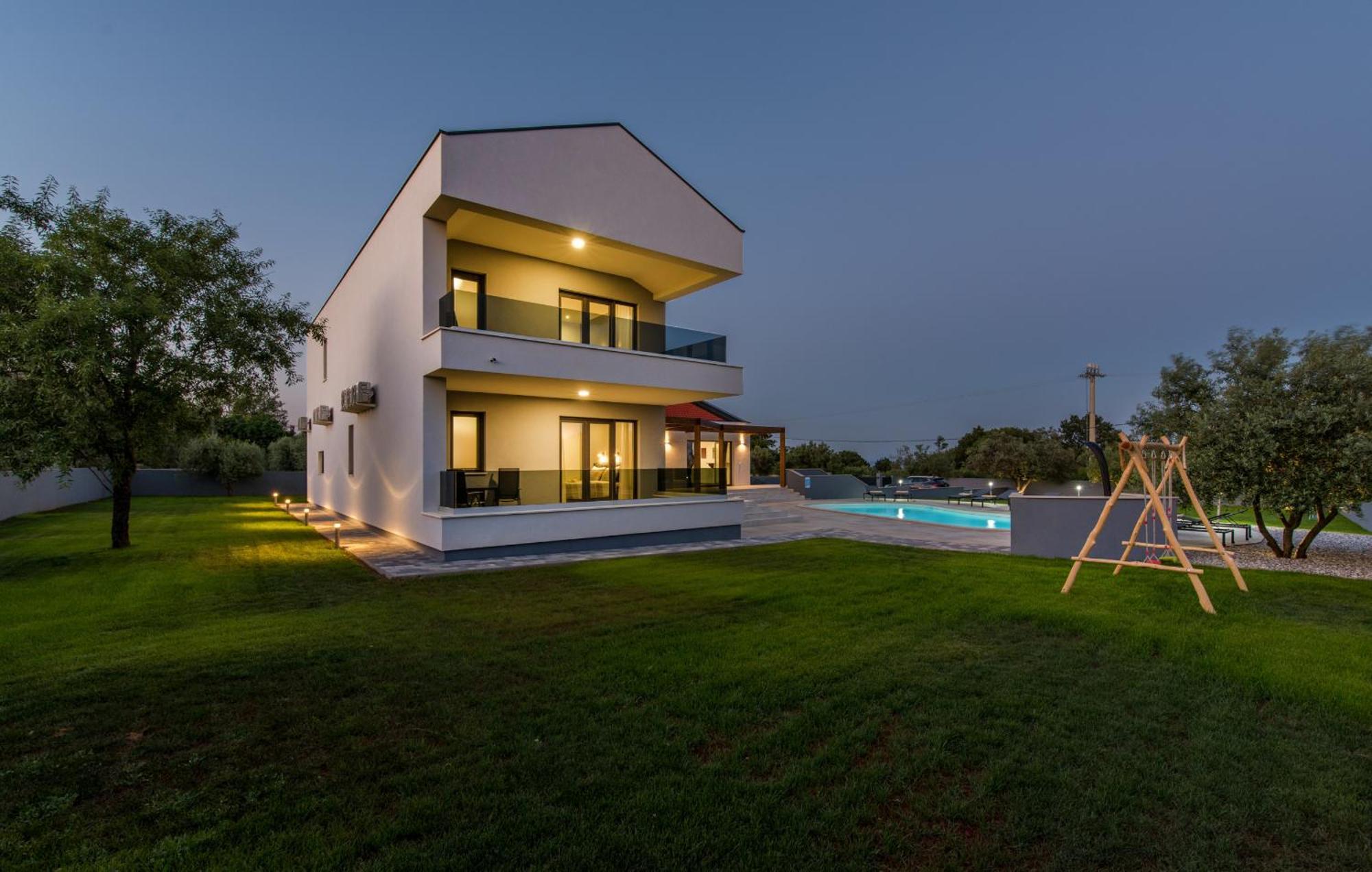 Villa Posidonia Near Pula With Sea View And Surrounded By Olive Trees Krnica Exteriér fotografie