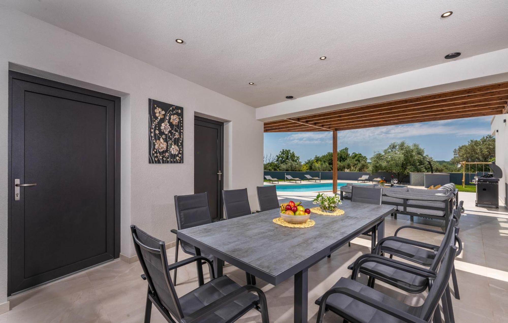 Villa Posidonia Near Pula With Sea View And Surrounded By Olive Trees Krnica Exteriér fotografie