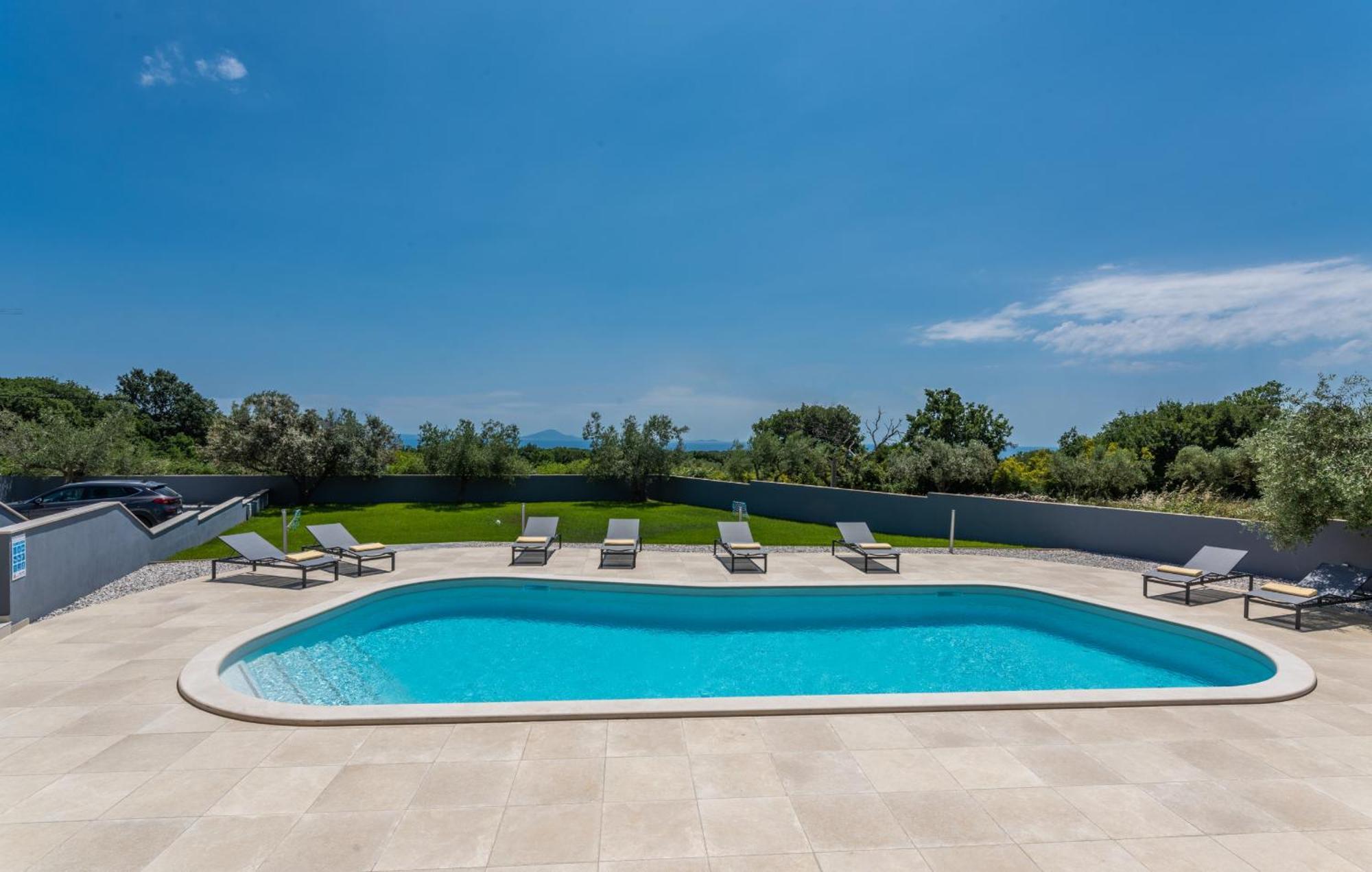 Villa Posidonia Near Pula With Sea View And Surrounded By Olive Trees Krnica Exteriér fotografie