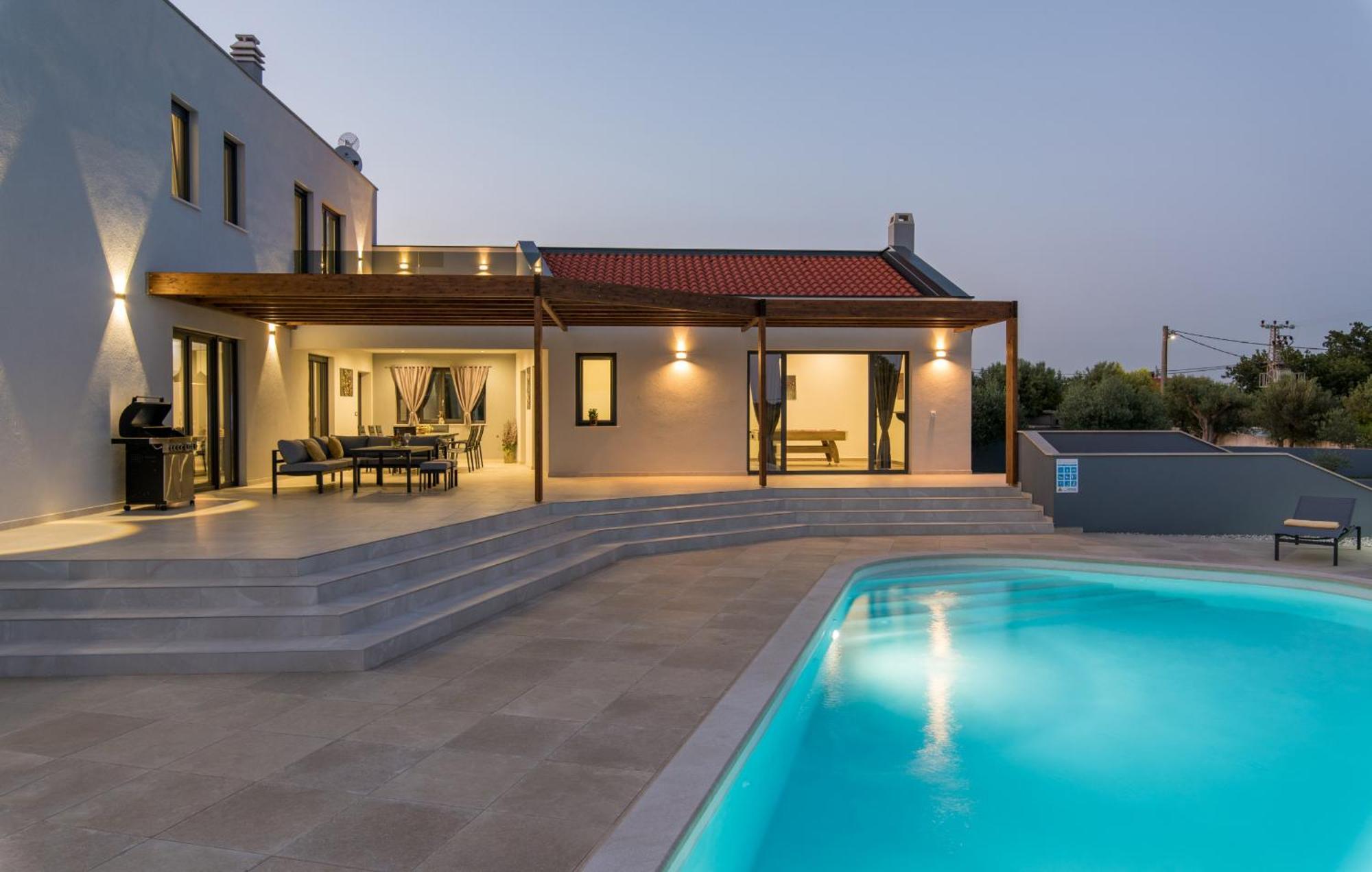 Villa Posidonia Near Pula With Sea View And Surrounded By Olive Trees Krnica Exteriér fotografie